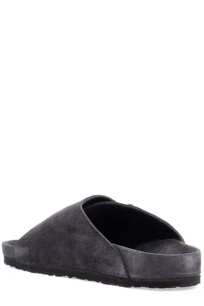 Birkenstock Charcoal Suede Zã¼rich Slippers