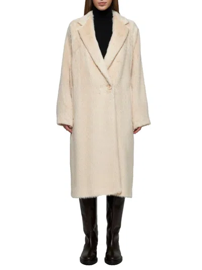 Mm Studio Coats  In Gold