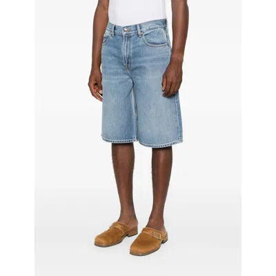 7 For All Mankind Denim Shorts With Belt Loops