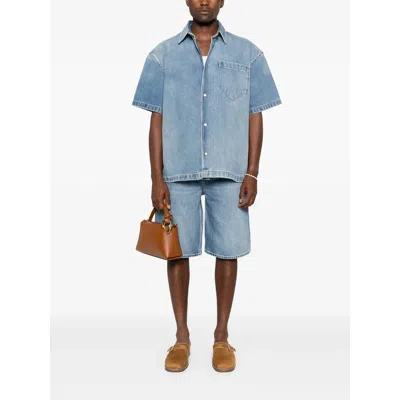 7 For All Mankind Denim Shorts With Belt Loops