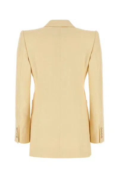 Chloé Cream Hemp Blend Blazer