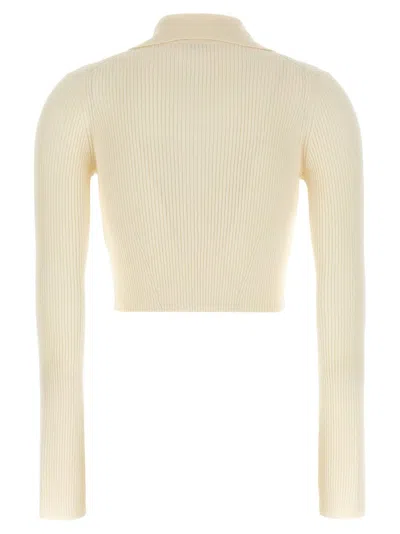 Jil Sander Ribbed Stretch Wool And Viscose Blend Cardigan