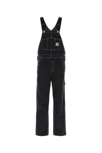Carhartt Denim Dungarees With Adjustable Straps