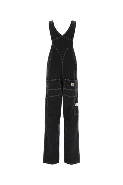 Carhartt Denim Dungarees With Adjustable Straps