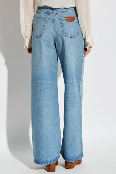 Chloé Chloè Trousers In Blue