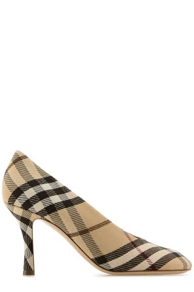 Burberry Archivio Check Baby Pumps