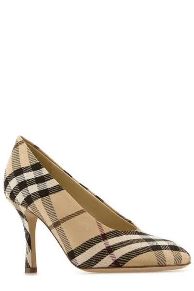 Burberry Archivio Check Baby Pumps