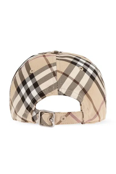 Burberry Embroidered Canvas Baseball Cap