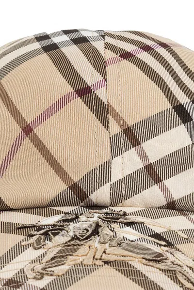 Burberry Embroidered Canvas Baseball Cap