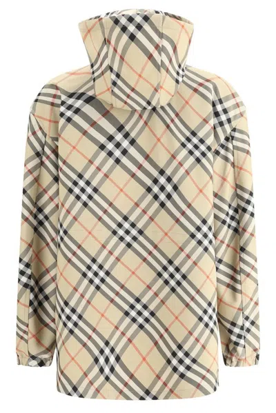 Burberry Archivio Check Hooded Jacket