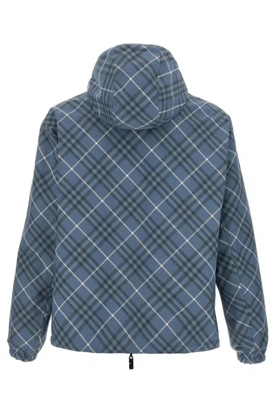 Burberry Reversible Check Jacket In Multi
