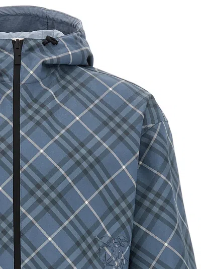 Burberry Reversible Check Jacket In Multi