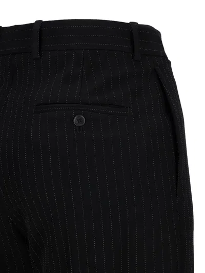 Balenciaga Embroidered Stretch Wool Pant