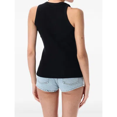 Coperni Women Black Cotton Tank Top