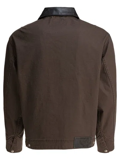 Thisisneverthat Brown Cotton X Grateful Dead Jacket In Brown