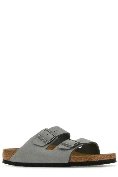 Birkenstock Grey Arizona Slippers
