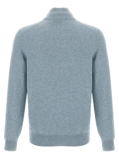 Brunello Cucinelli Cashmere Sweater In Blue
