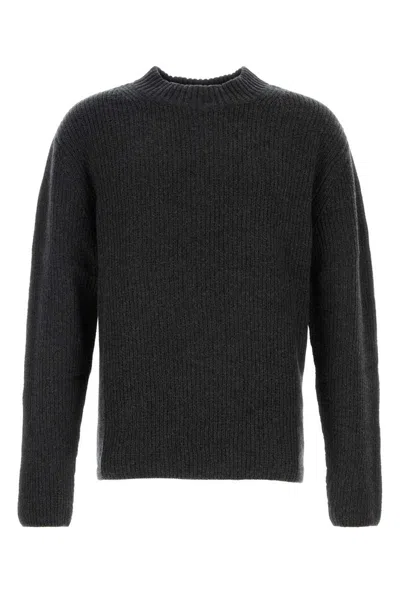Le Kasha Maglione Stmalom In Cashmere Antracite Uomo In Black