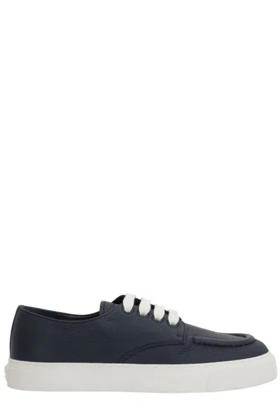 Prada Men Cotton Sneakers In Multi