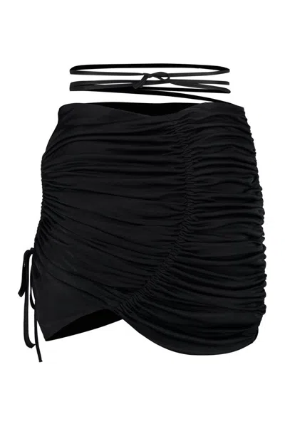 Andreädamo Andreādamo Draped Skirt
