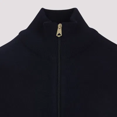 Paul Smith Zip-up Jacket With Colorful Striped Accents
