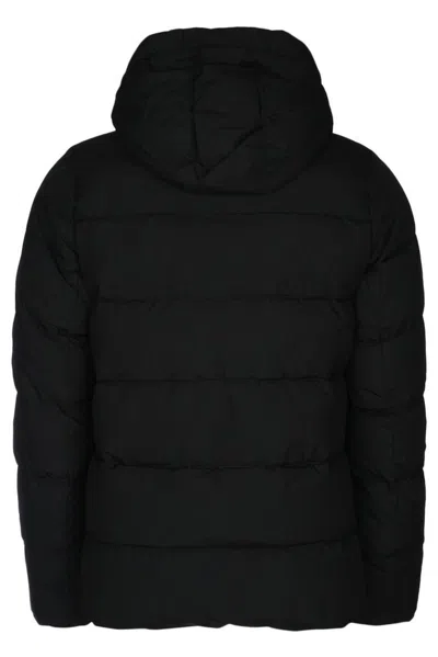Pyrenex Ripstop Mini Hooded Padded Quilted Jacket In Black