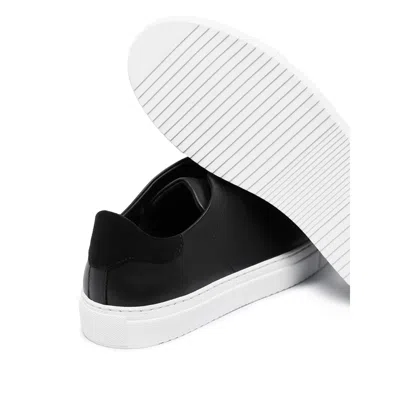 Axel Arigato 90 Clean Low-top Sneakers With Contrast Sole In Black