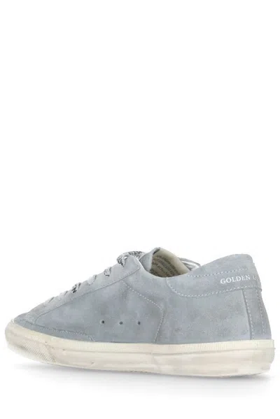Golden Goose Grey Suede Super-star Low-top Sneaker