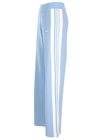 Autry Light Blue Viscose Trousers Light Blue