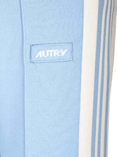 Autry Light Blue Viscose Trousers Light Blue