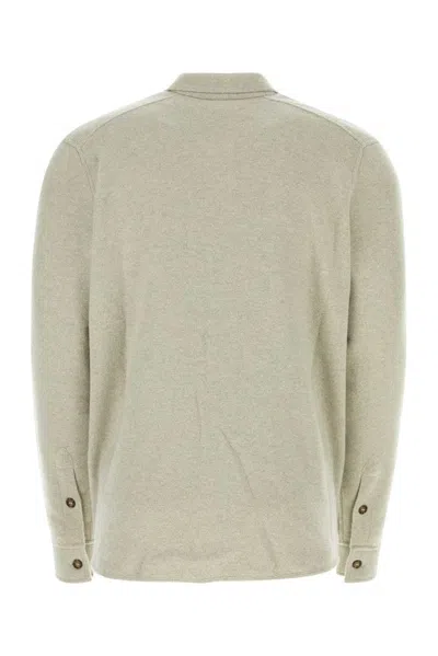 Le Kasha Light Grey Cashmere Cardigan In Neutral