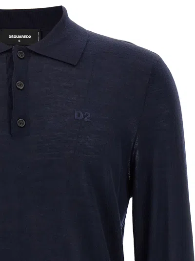 Dsquared2 Women Logo Embroidery Polo Shirt