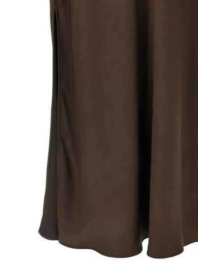 Brunello Cucinelli Long Dress Dresses Brown