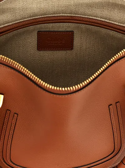 Chloé Marcie Crossbody Bags Brown