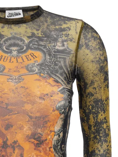 Jean Paul Gaultier 'médaillon' Top In Multi