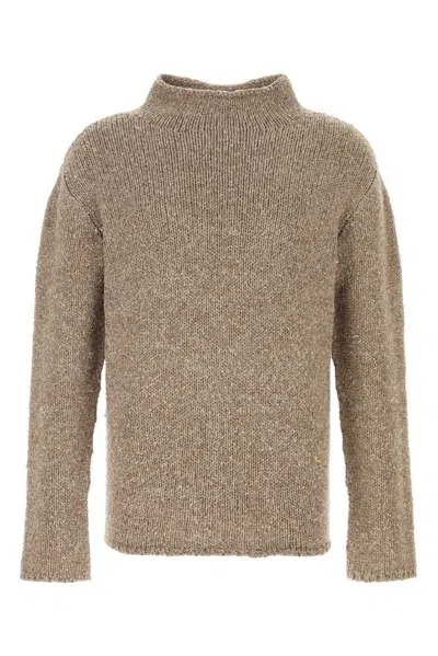 The Row Ryoko Cotton Sweater High Neck
