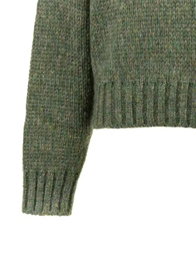 Weekend Max Mara Melange Green Acrylic Blend Dionigi Sweater In Green