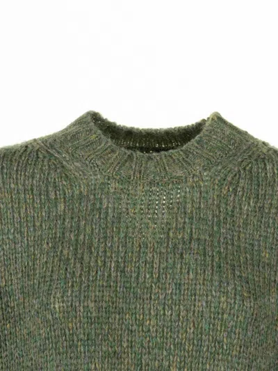 Weekend Max Mara Melange Green Acrylic Blend Dionigi Sweater In Green