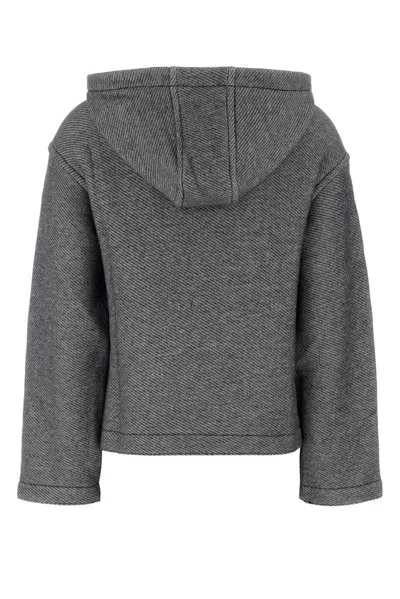 Max Mara Melange Midnight Blue Cotton Blend Gary Sweatshirt