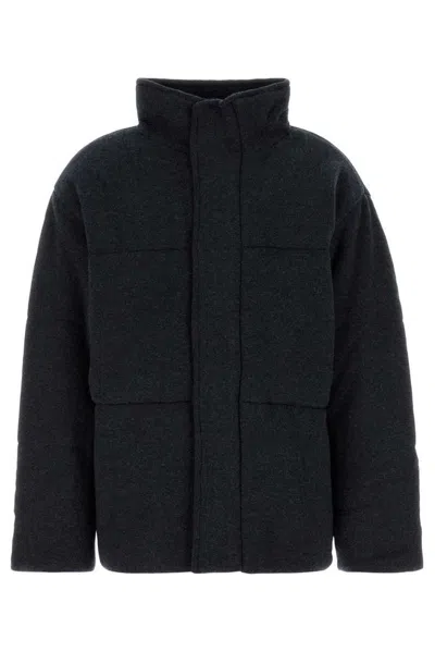 Le Kasha Giubbino Imbottito Dillon In Cashmere Blu Notte Uomo