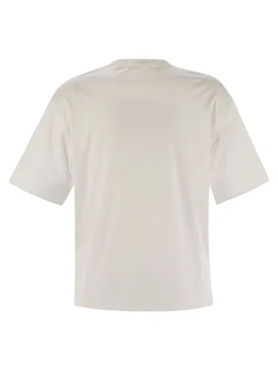 Max Mara Estella Cotton T-shirt In White
