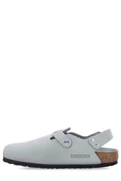 Birkenstock Tokyo Slipper With Cork Sole And Open Back
