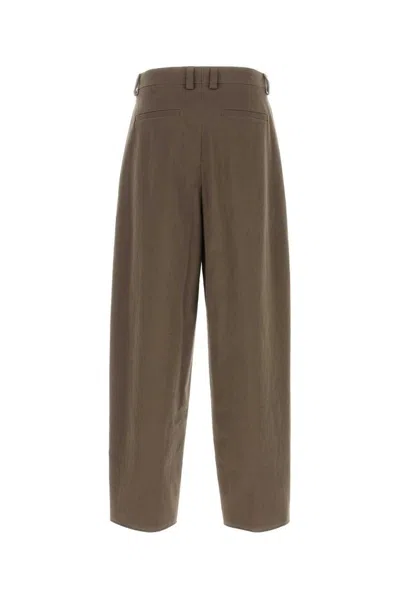 Ferragamo Brown Cotton Pants