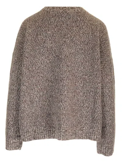 Weekend Max Mara Multicolor Wool Moxa Sweater In Brown