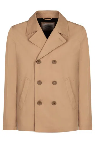 Herno Men's Cotton Peacoat