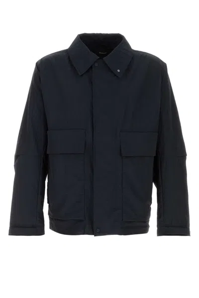 Herno Navy Blue Nylon Jacket