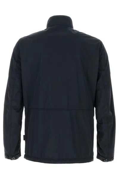 Woolrich Navy Blue Polyester Urban Field Jacket