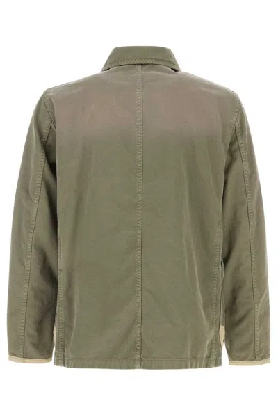 Fay Army Green Twill Jacket