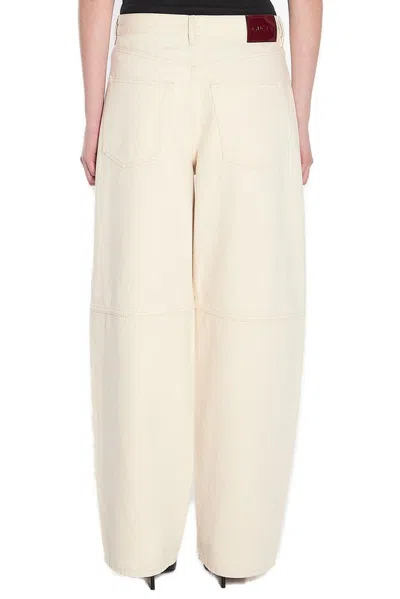 Gucci Balloon Jeans In White