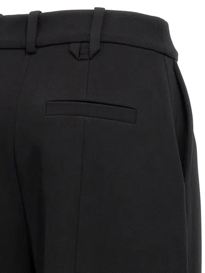 Jacquemus Camargue Wide-leg Tailored Trousers In Black